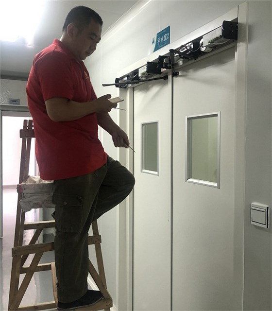 手術(shù)室防輻射感應(yīng)門 手術(shù)室防輻射感應(yīng)門